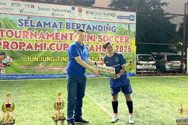 Foto : PROPAMI CUP VI 2025 di TriboOn Mini Soccer, Jeruk Purut, Jakarta Selatan (19/7/25). (Doc.Ist)