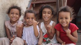 Photos from the activities of the polio vaccination campaign in 12 Yemeni governorates, targeting nearly 2.5 million children aged 10 and below.