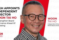 EFGH Appoints Woon Tai Ho as Independent Director of EFGH Board of Directors