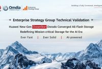 Huawei New-Gen OceanStor Dorado Converged All-Flash Storage Passes Enterprise Strategy Group Technical Validation