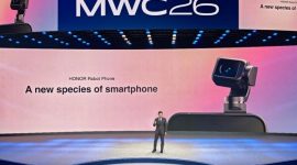 James Li, CEO of HONOR, delivered keynote address on the main stage of MWC.